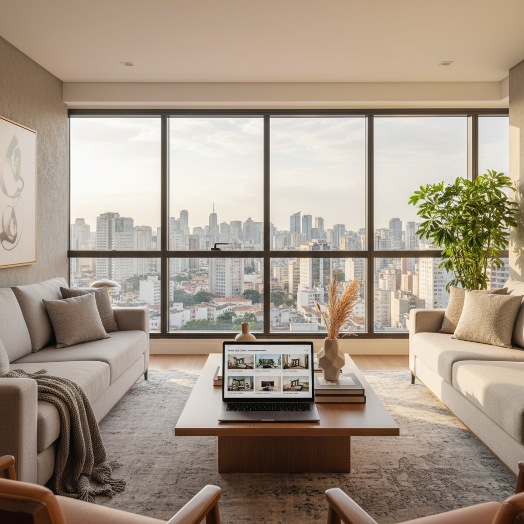 Apartamento em SP: Venda Rápida com Decoração e Digitalização