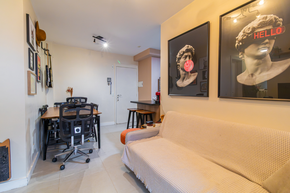 Apartamento para venda em Santo Amaro com 2 quartos, sendo 1 - foto 8
