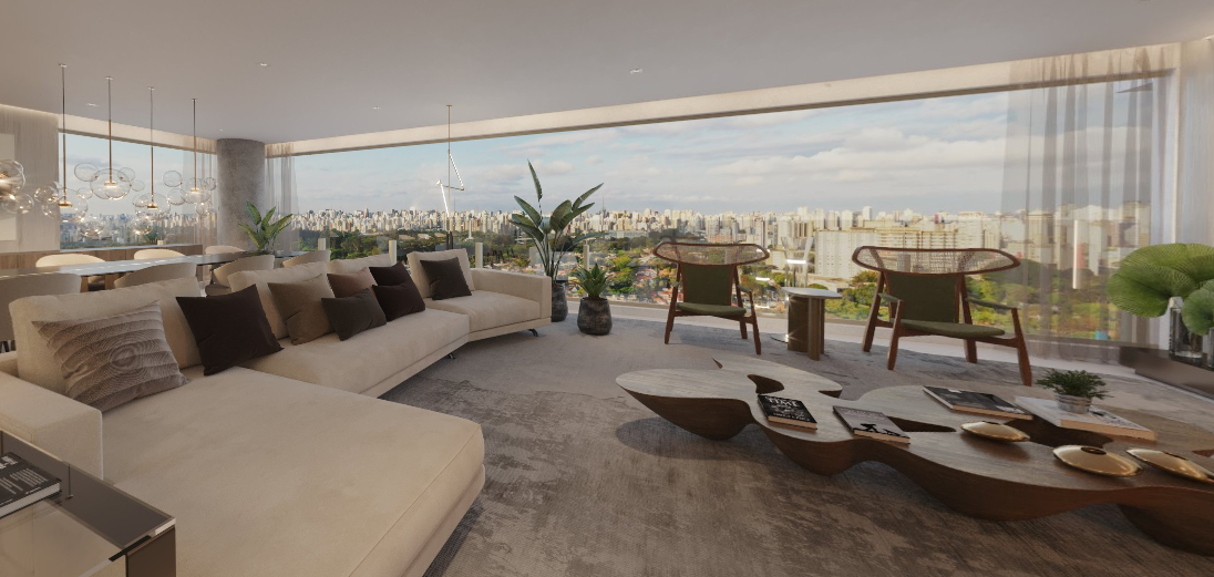 Apartamento a venda Ibirapuera, 3 suítes, 4 vagas - foto 1