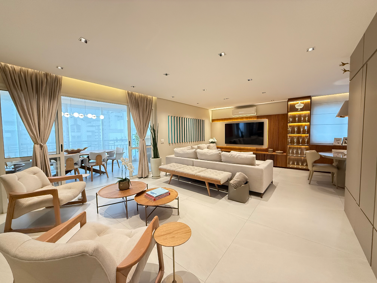 Apartamento para venda em Brooklin Novo com 3 quartos, sendo - foto 1